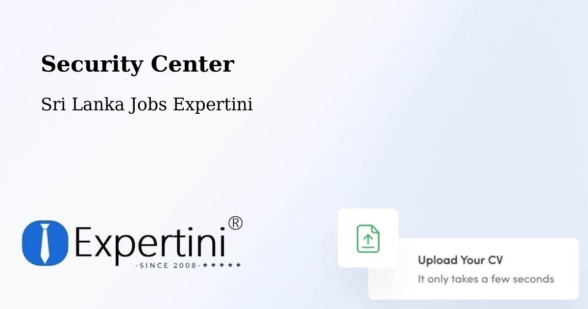 Security & Compliance – Ella Town - Sri Lanka Jobs Expertini