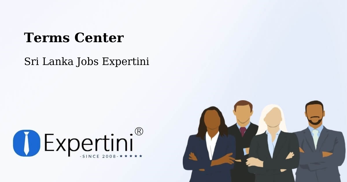 Terms of Service – Ella Town - Sri Lanka Jobs Expertini